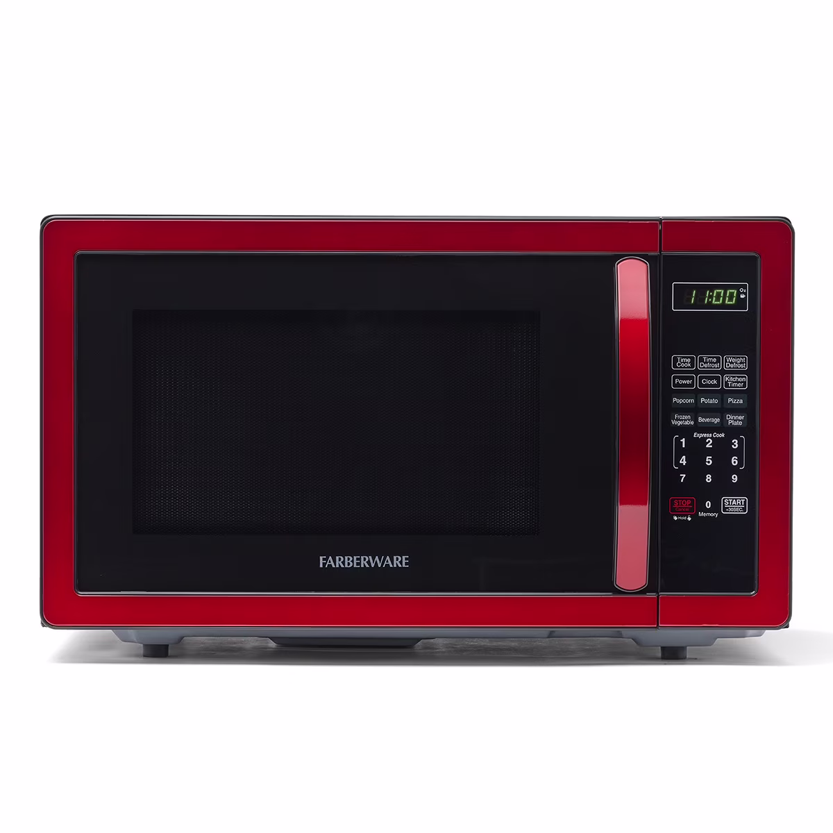 Stainless Steel Countertop Microwave Oven with Child Lock, 1.1 Cu Ft Black Stainless(Black Stainless) - Image 5