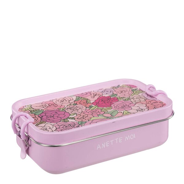Anette Moi lunsjboks 1L Roser rosa