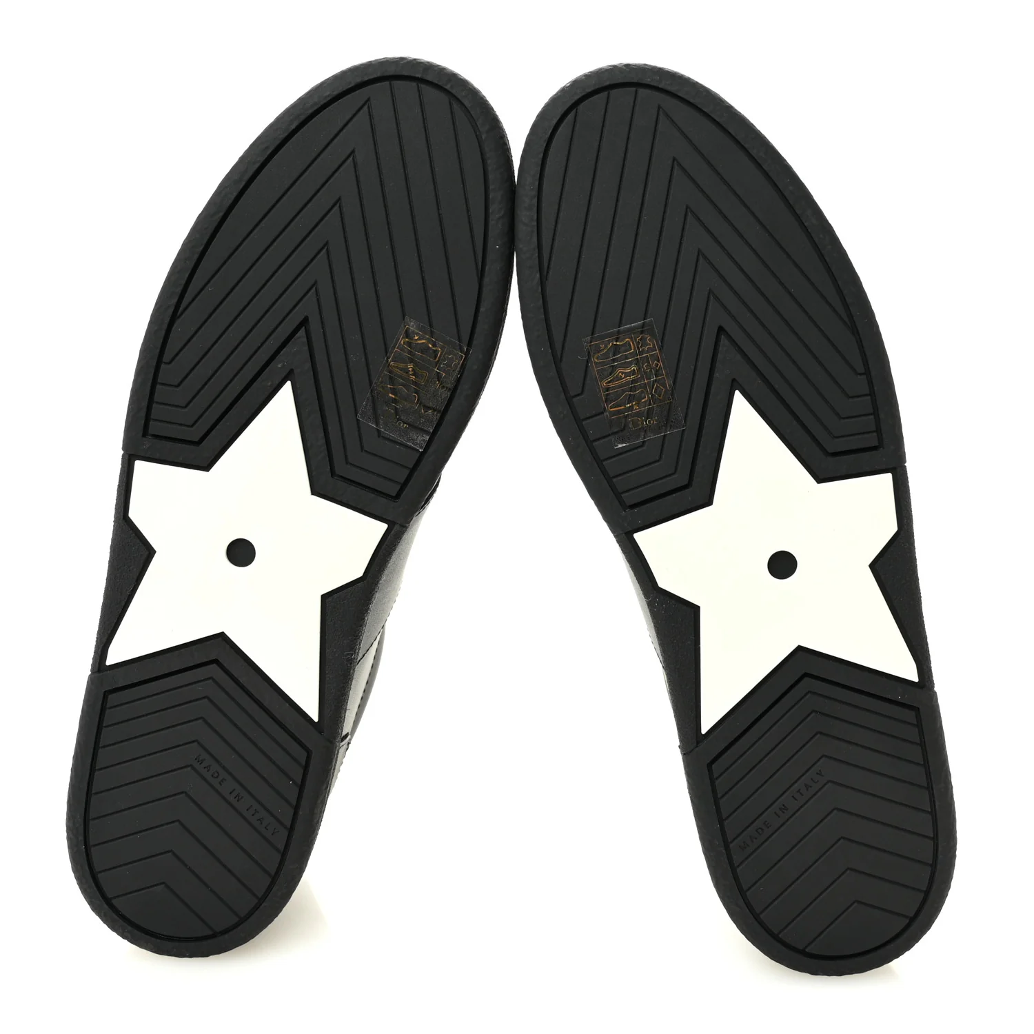 Calfskin Suede Logo Sneakers 38 Black