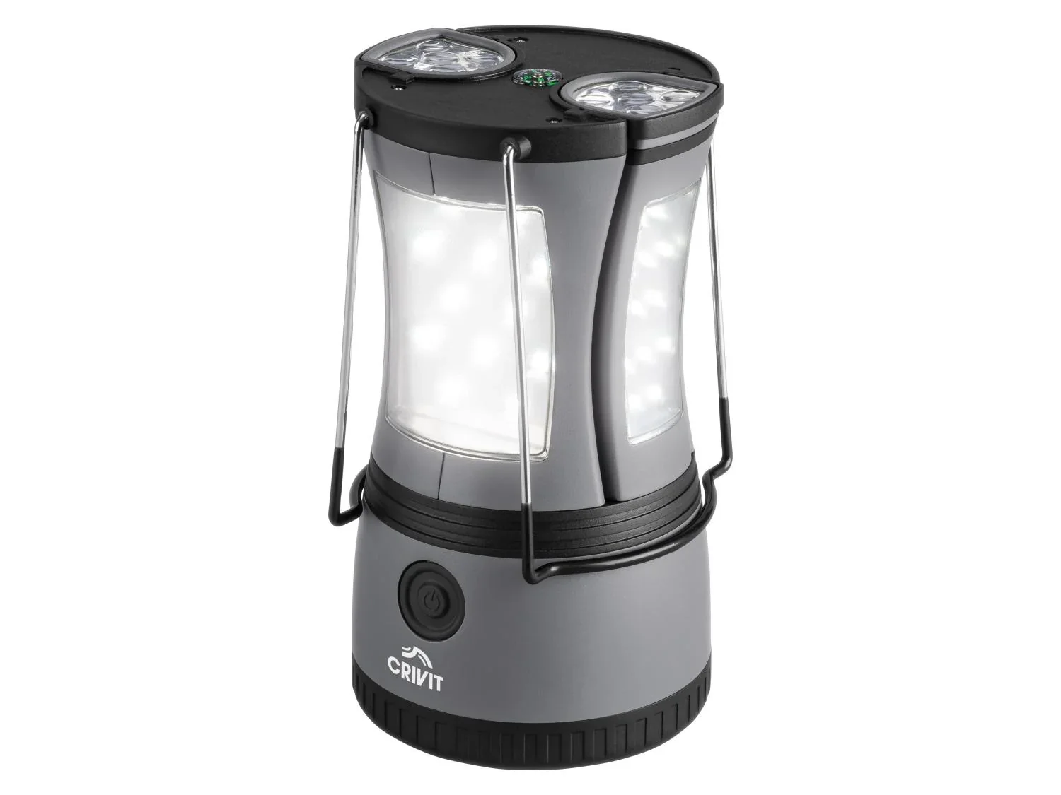 CRIVIT Lampe de camping 2 en 1