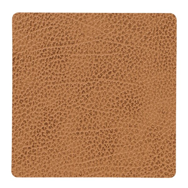 Square Hippo glassbrikke 10x10 cm natur