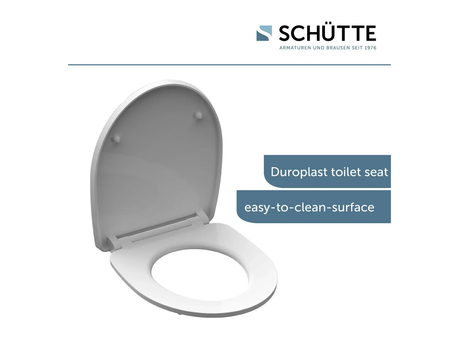 Schtte Abattant WC High Gloss, avec fermeture en douceur