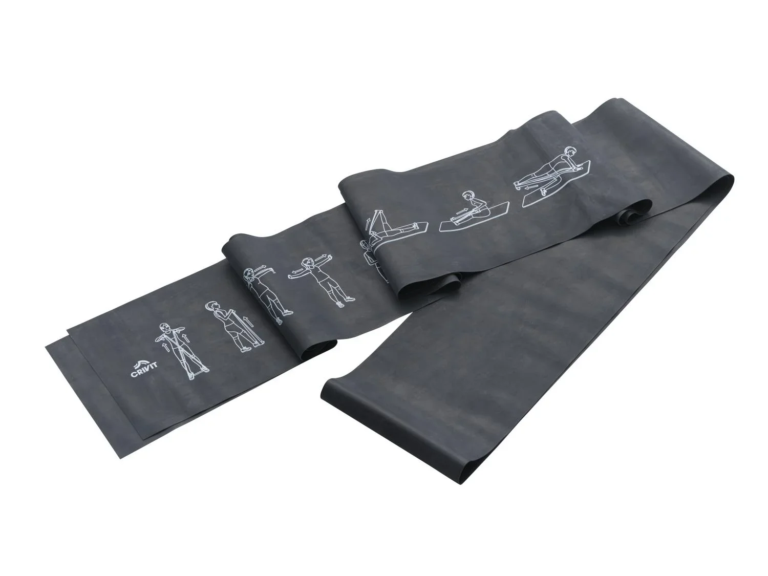 CRIVIT Set de 4 lastiques de musculation