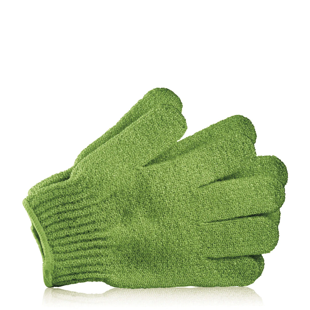 Bath Gloves Green
