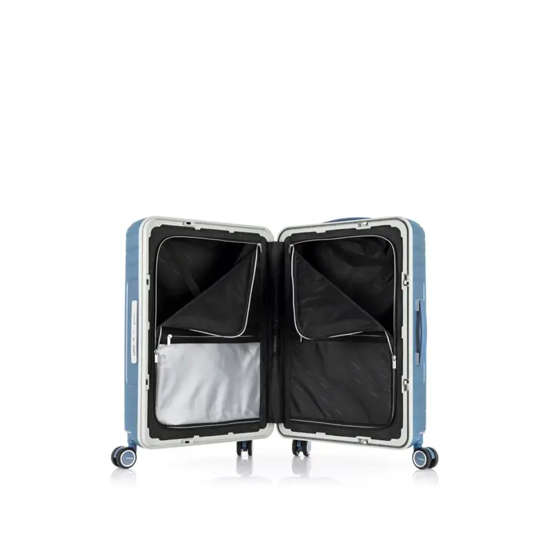 Ice Blue Lite-Frame Checked Spinner Checked Luggage | 1308-OGVMK - SAMSONITE OUTLET