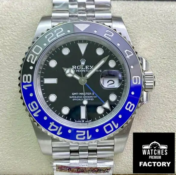 Rolex GMT Master II M126710BLNR-0002 Clean Factory Stainless Steel Strap