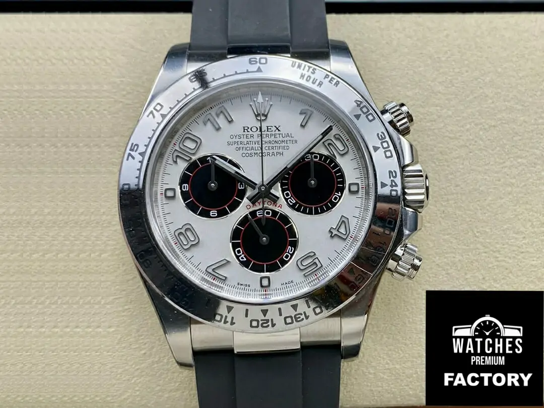 Rolex Cosmograph Daytona 116519 Clean Factory White Dial