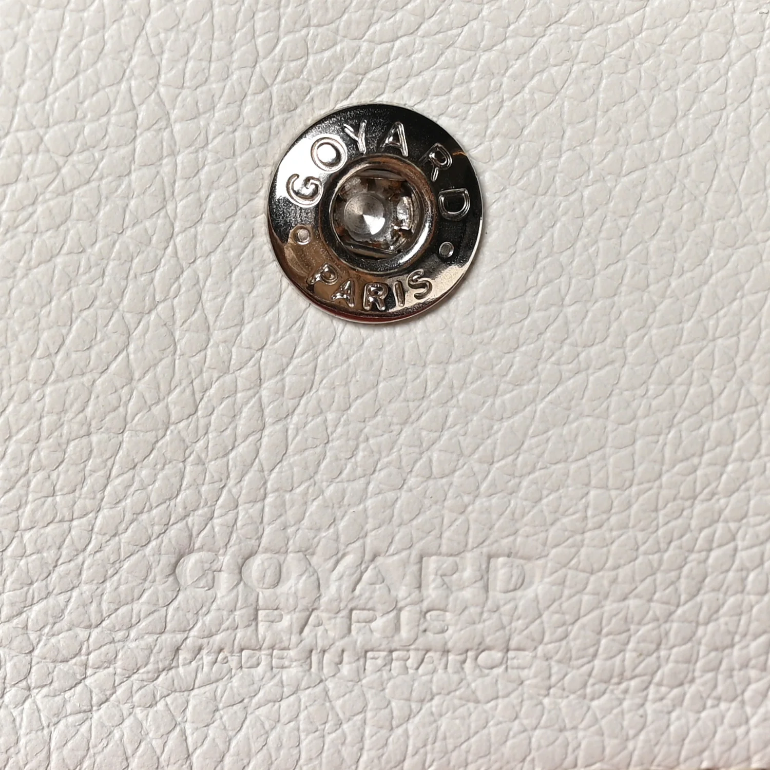 Goyardine Saint Louis Claire Voie PM White Pink