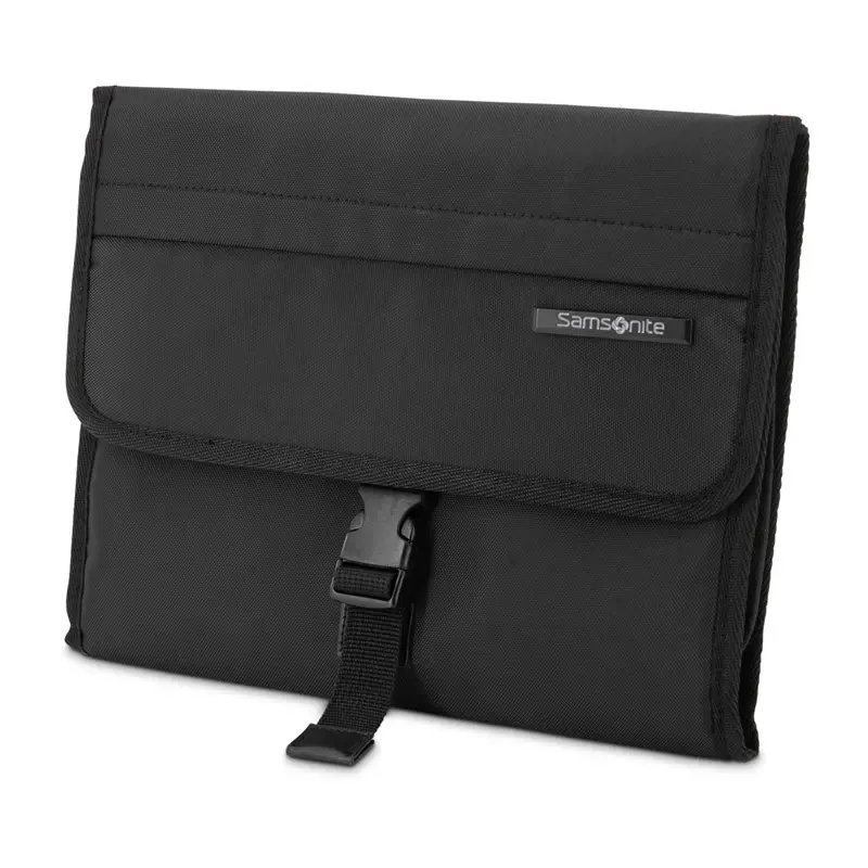 Black Hanging Folder Travel Kit Toiletry & Cosmetic Kits | 3016-YMDZO - SAMSONITE OUTLET