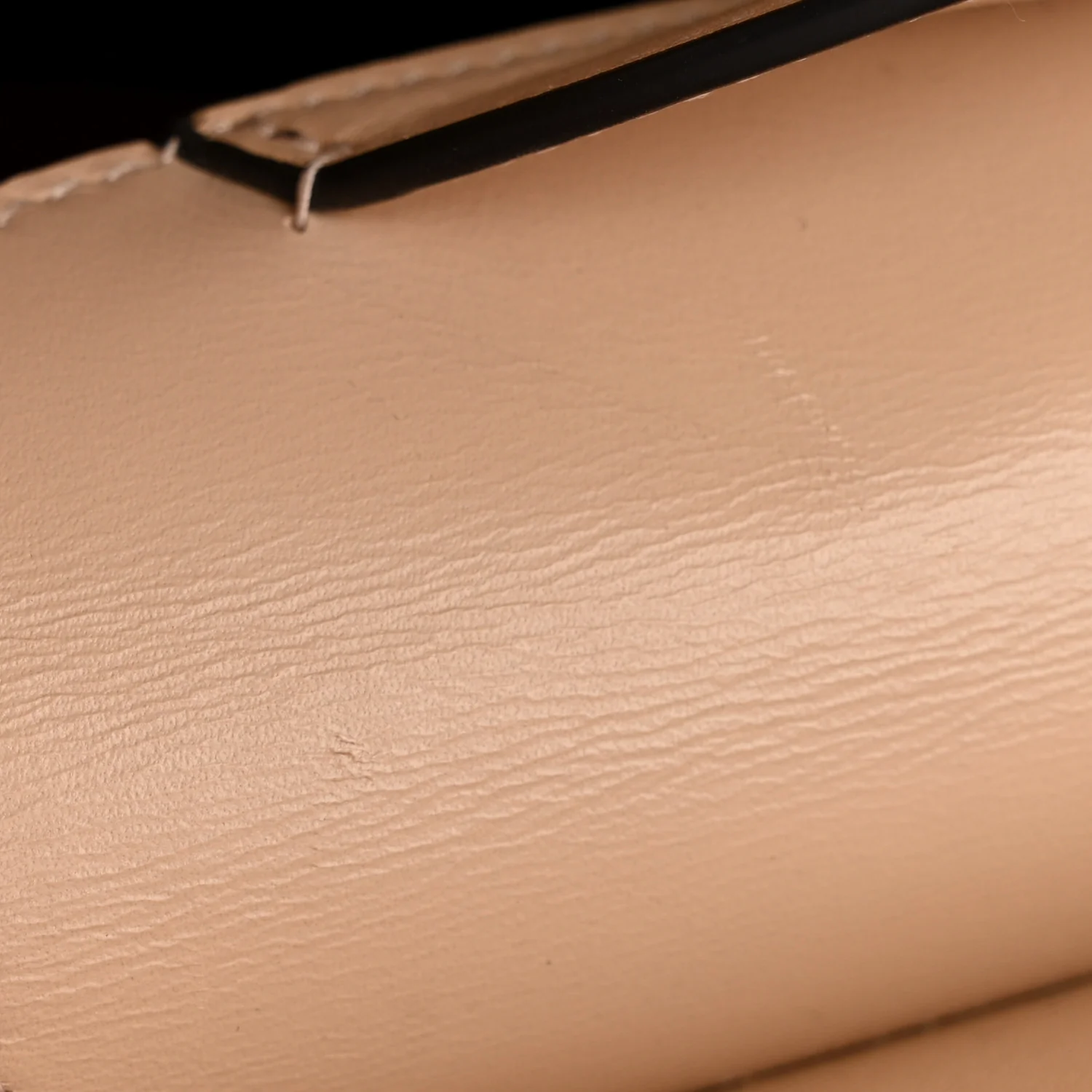 Calfskin Gucci Embossed Small Diana Tote Bag Pink