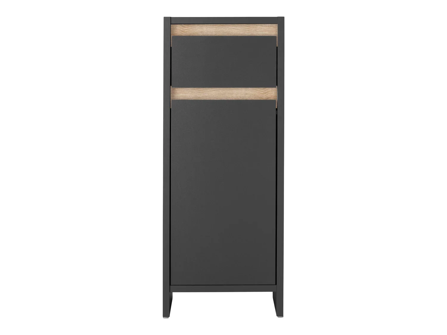 LIVARNO home Armoire latrale de salle de bains Oslo, 32 x 80 x 28 cm, anthracite