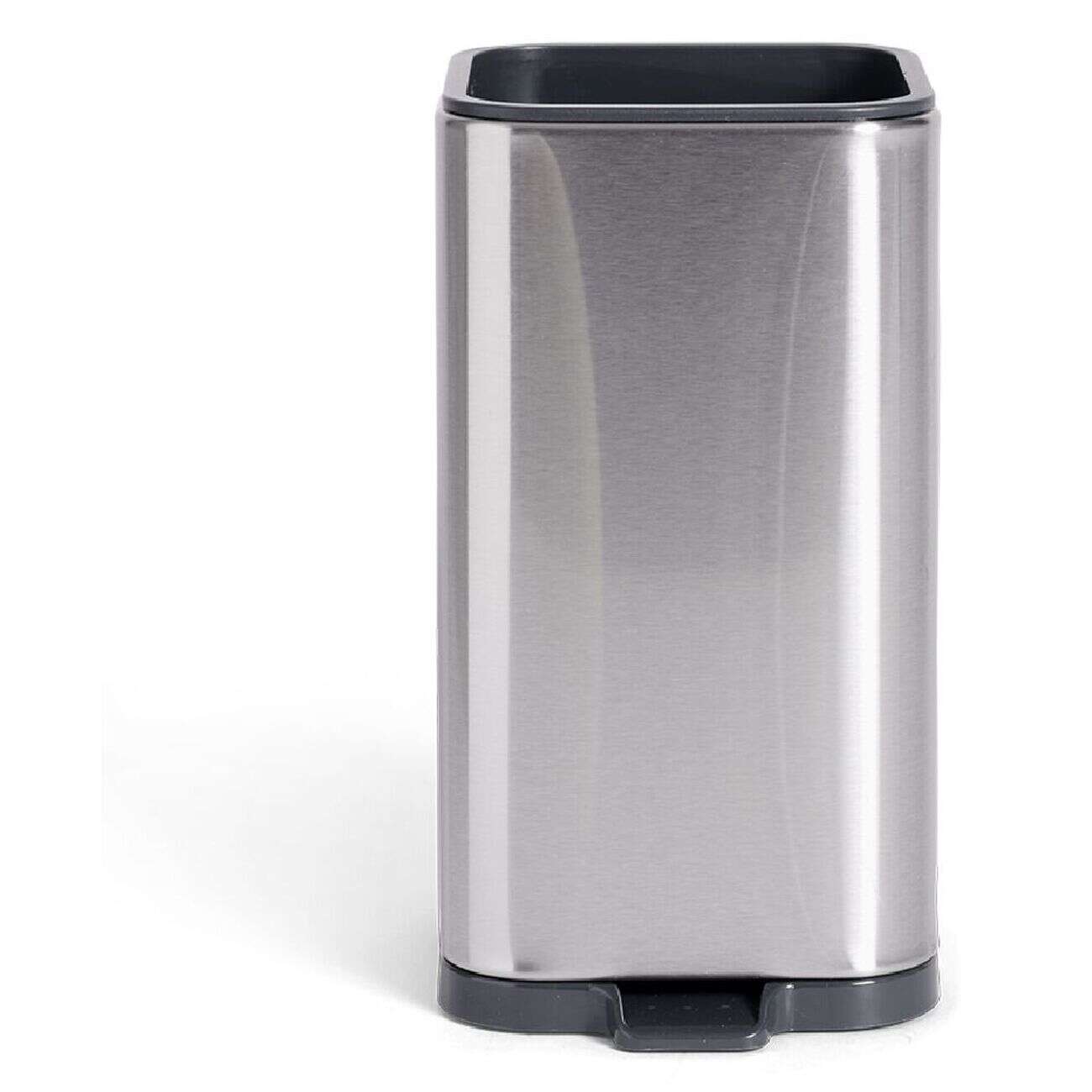 Égoutoir à couverts et ustensiles inox et plastique 10x10xH18,5cm