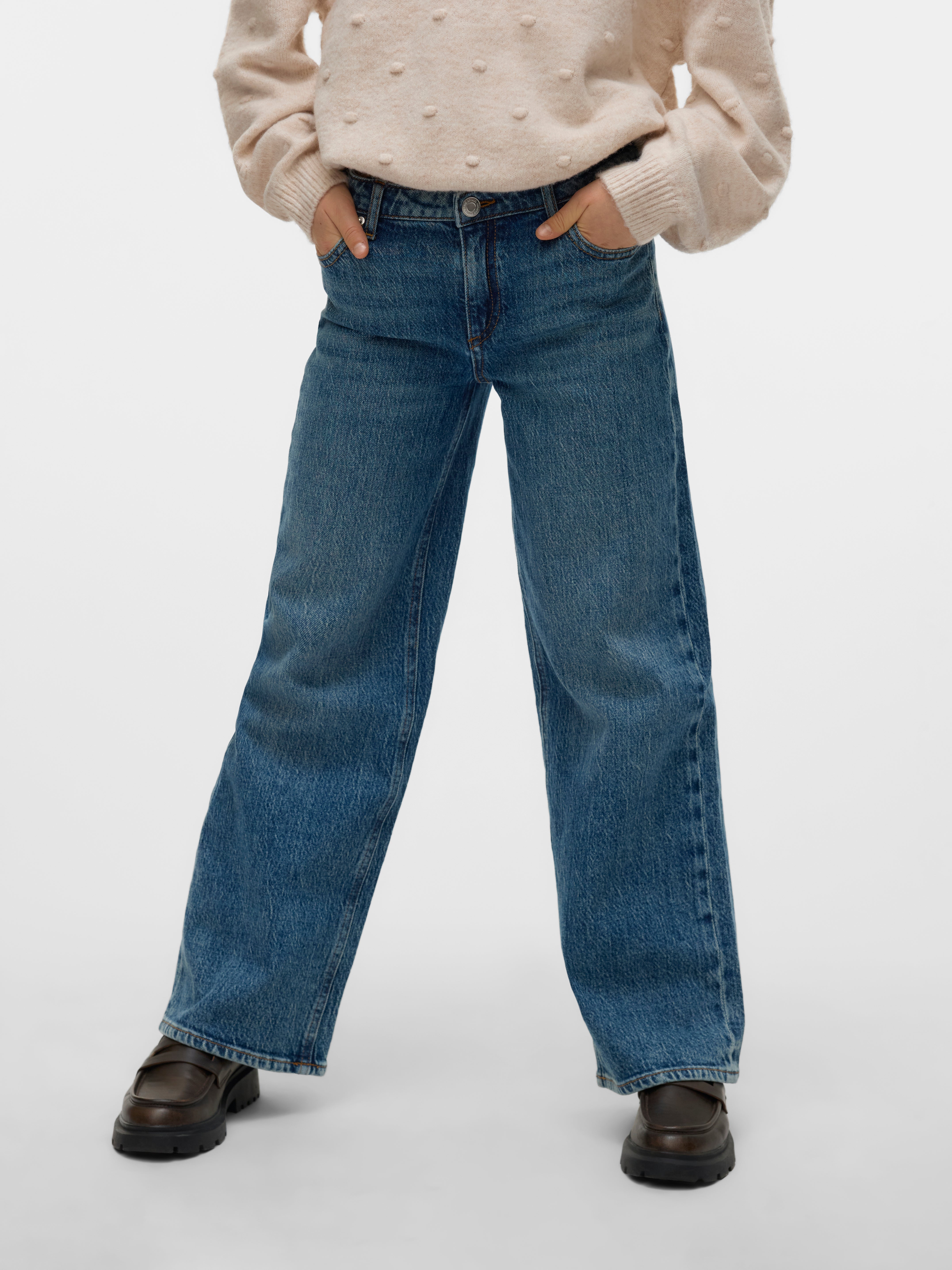 VERO MODA® VMTESSA High rise Wide Leg Fit Jeans
