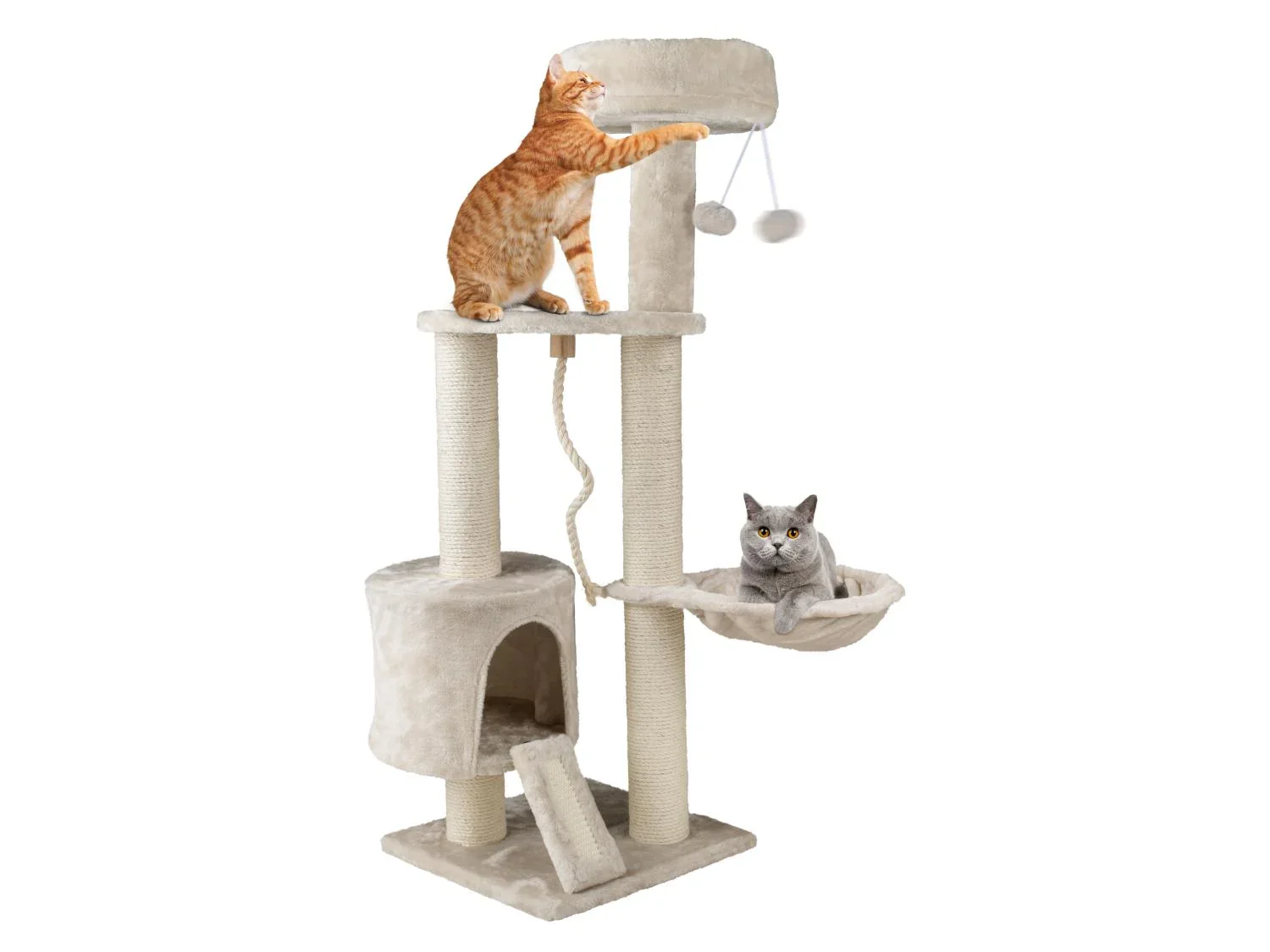 zoofari Arbre  chat, 70 x 115 x 50 cm