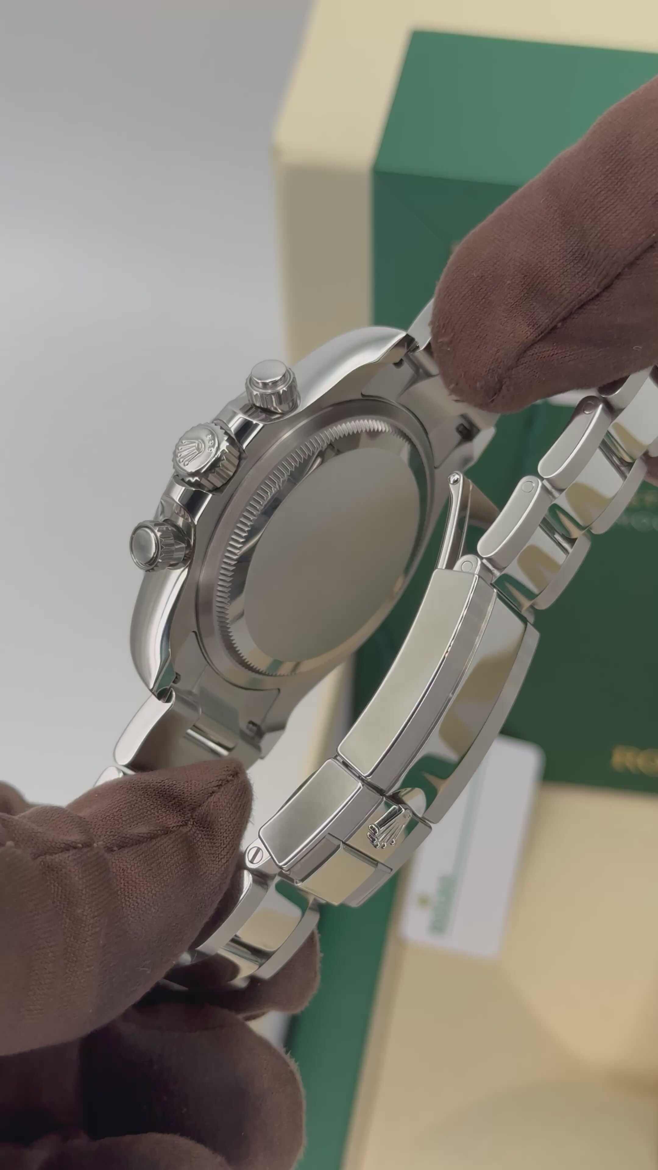 NEW 2025 ロレックス デイトナ 40mm 126500LN ステンレススチール パンダダイヤルRolex