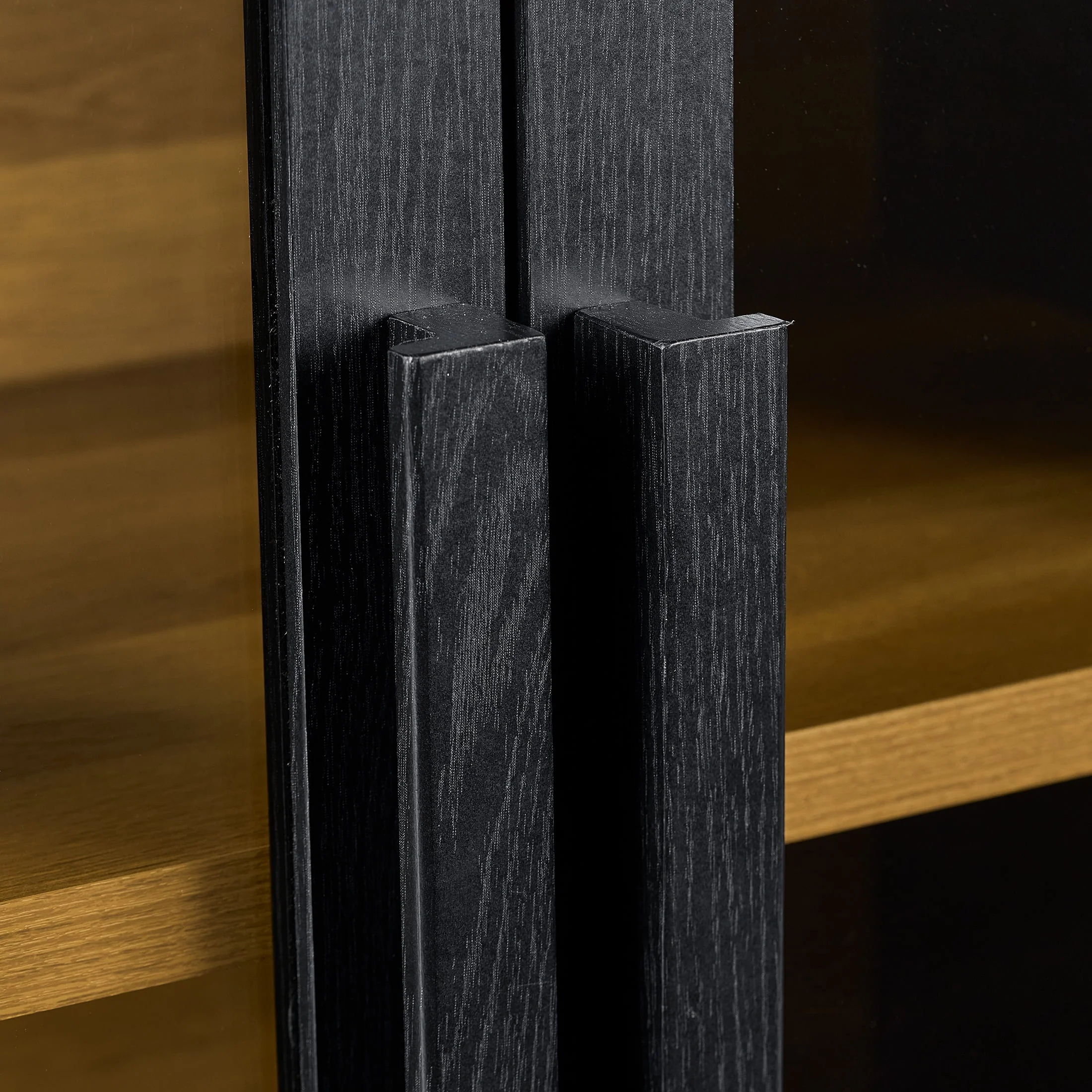 Better Homes & Gardens Ezra TV Stand for TV's up to 70, Light Honey finish