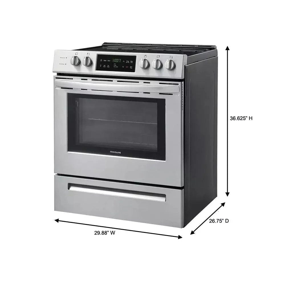 30 in. 5.0 Cu. ft. Single Oven - Stainless Steel