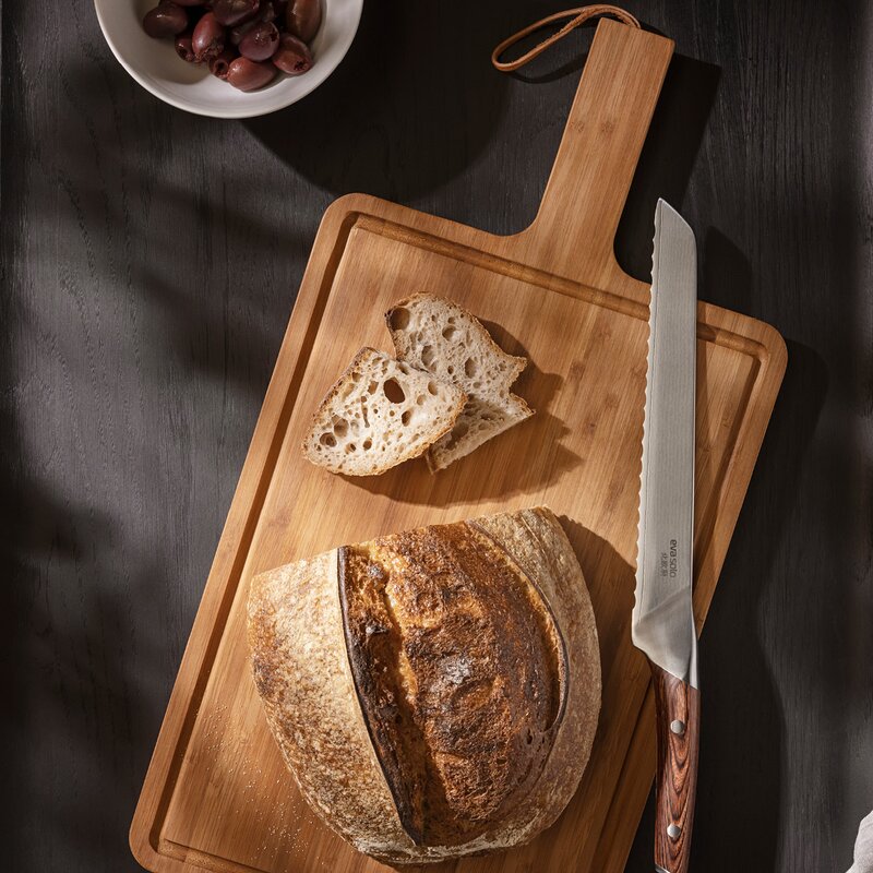 Nordic Kitchen skjærefjøl i tre 38x26 cm bambus