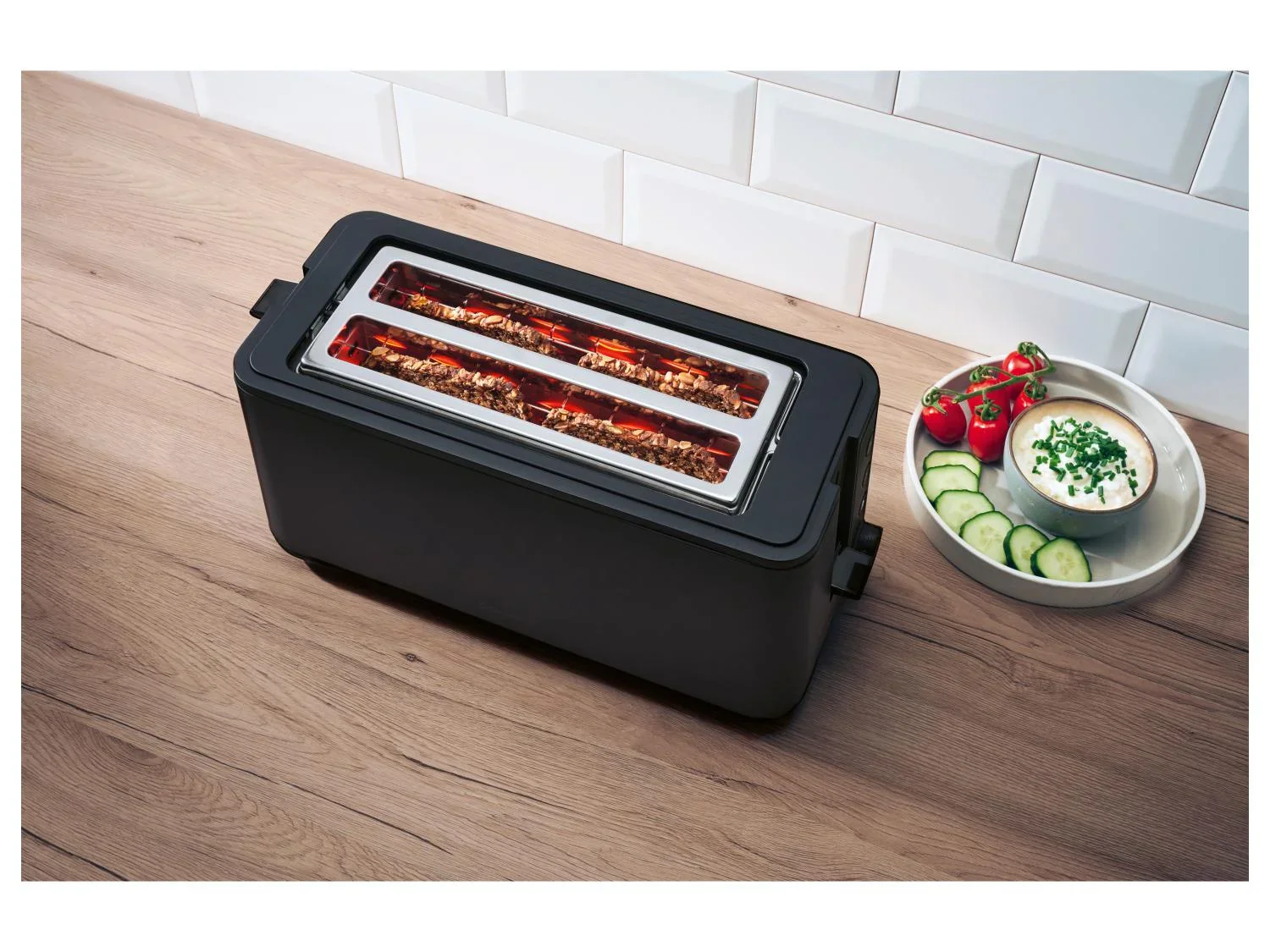 SILVERCREST Grille-pain  2 fentes longues