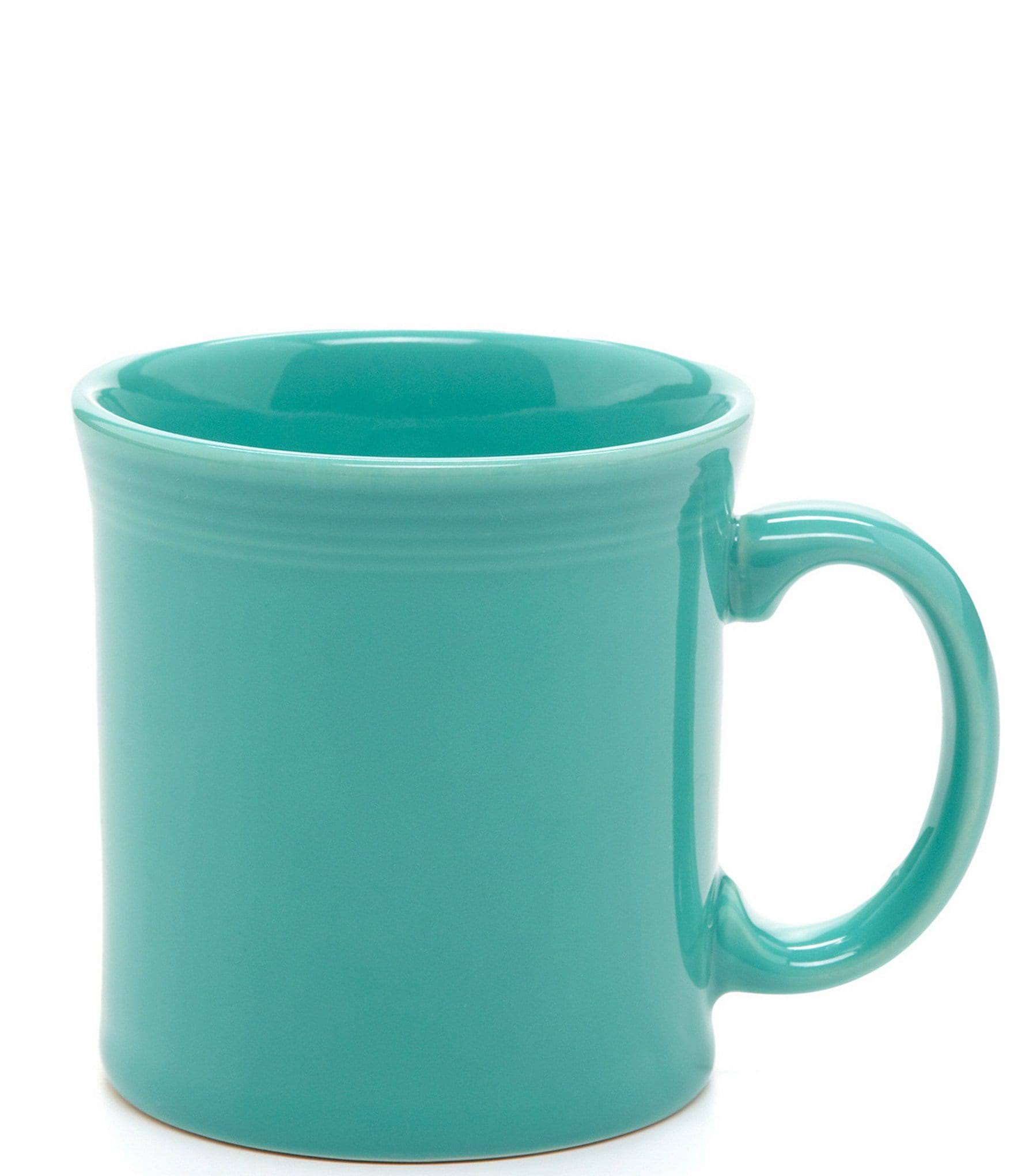 Fiesta Dinnerware Java Mug, Turquoise, 12 oz