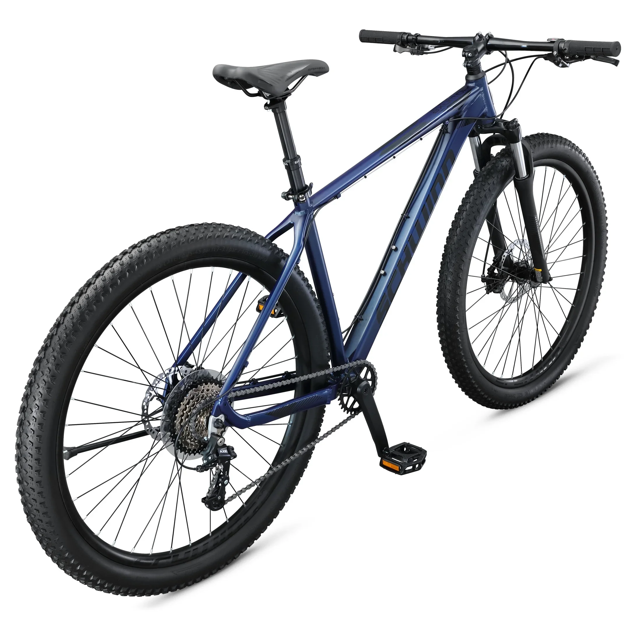 Schwinn Axum DP 29 inch Mens Mountain Bike, 19 inch Frame Adult Bicycle, Red