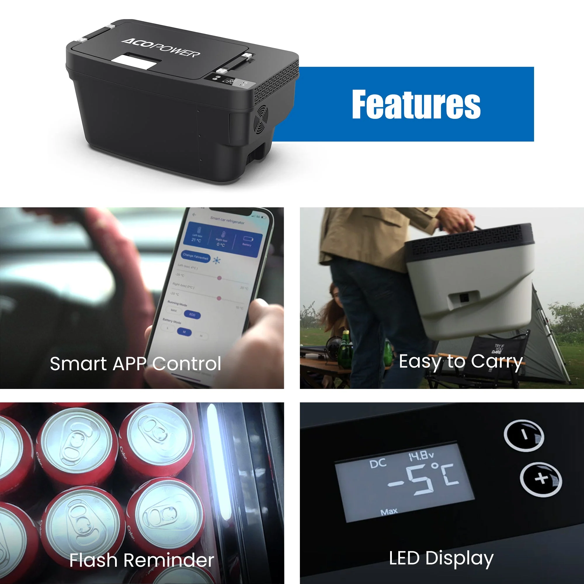 TesFridge Portable Freezer Specially Designed for Tesla Model Y