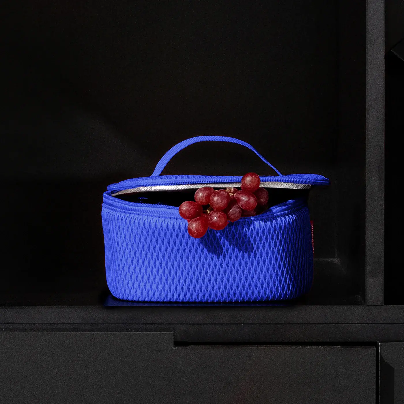 coolerbag S pocket mesh royal blue