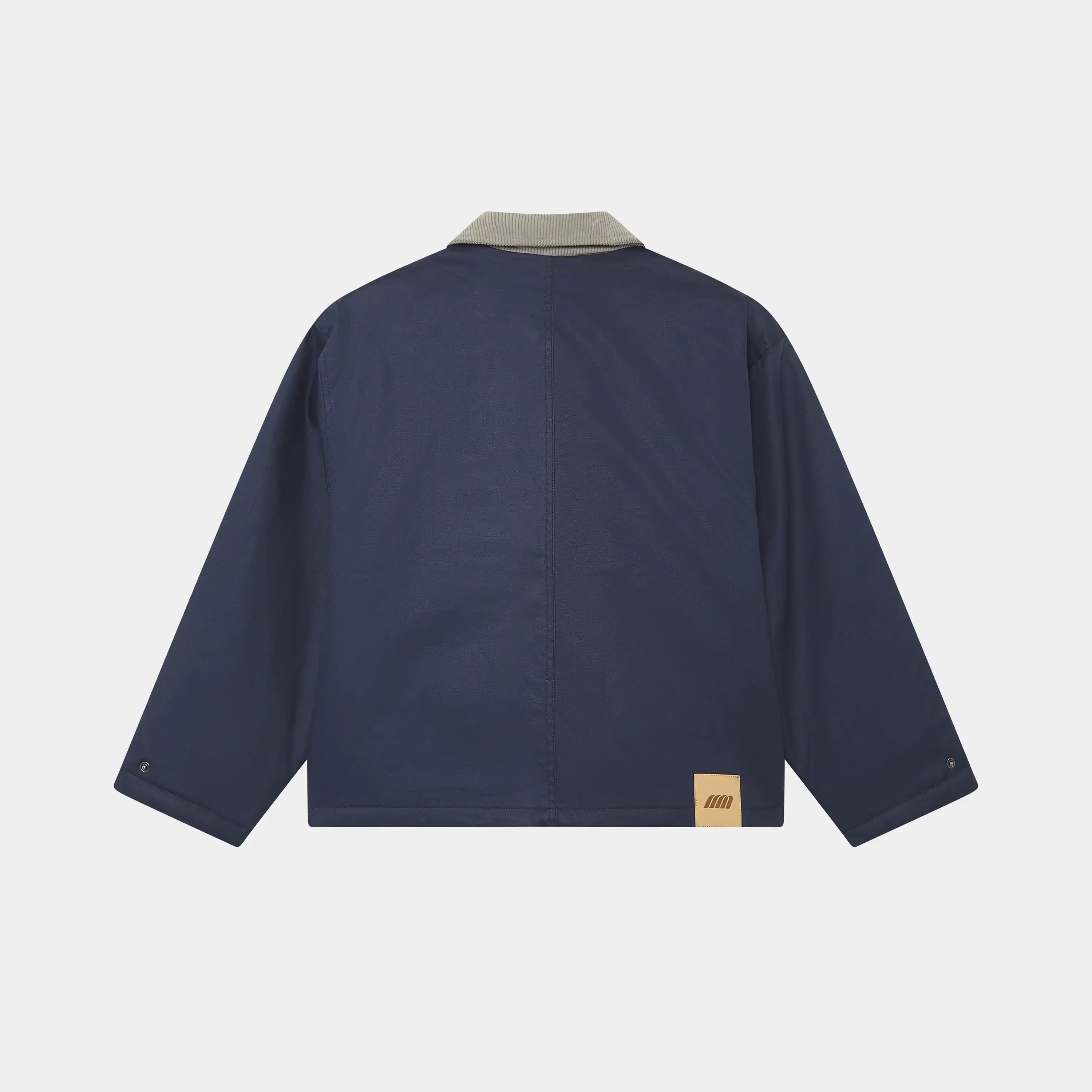 Ethos Navy Boxy Coat