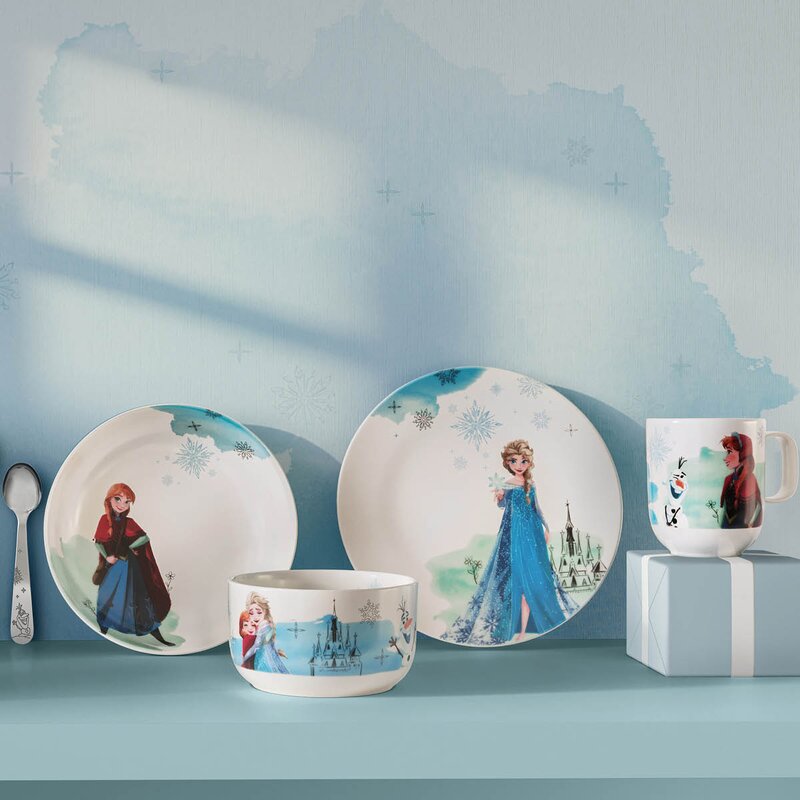 Kiddy Disney barnesett 3 deler Frozen