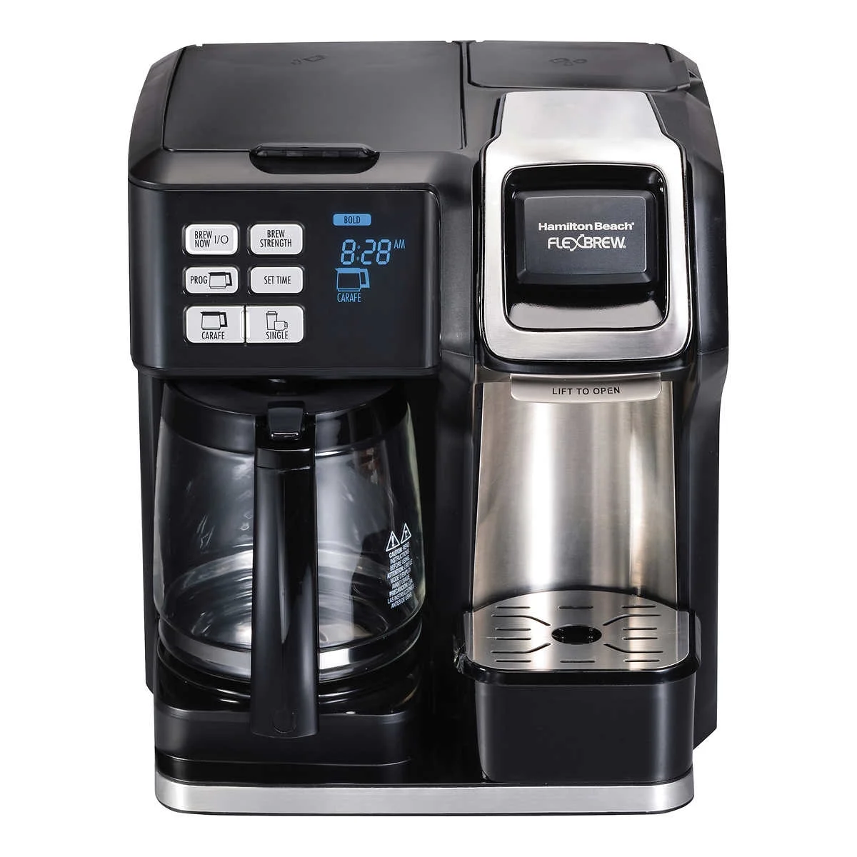 Hamilton Beach Flexbrew Single Serve Coffee Brewer, Black