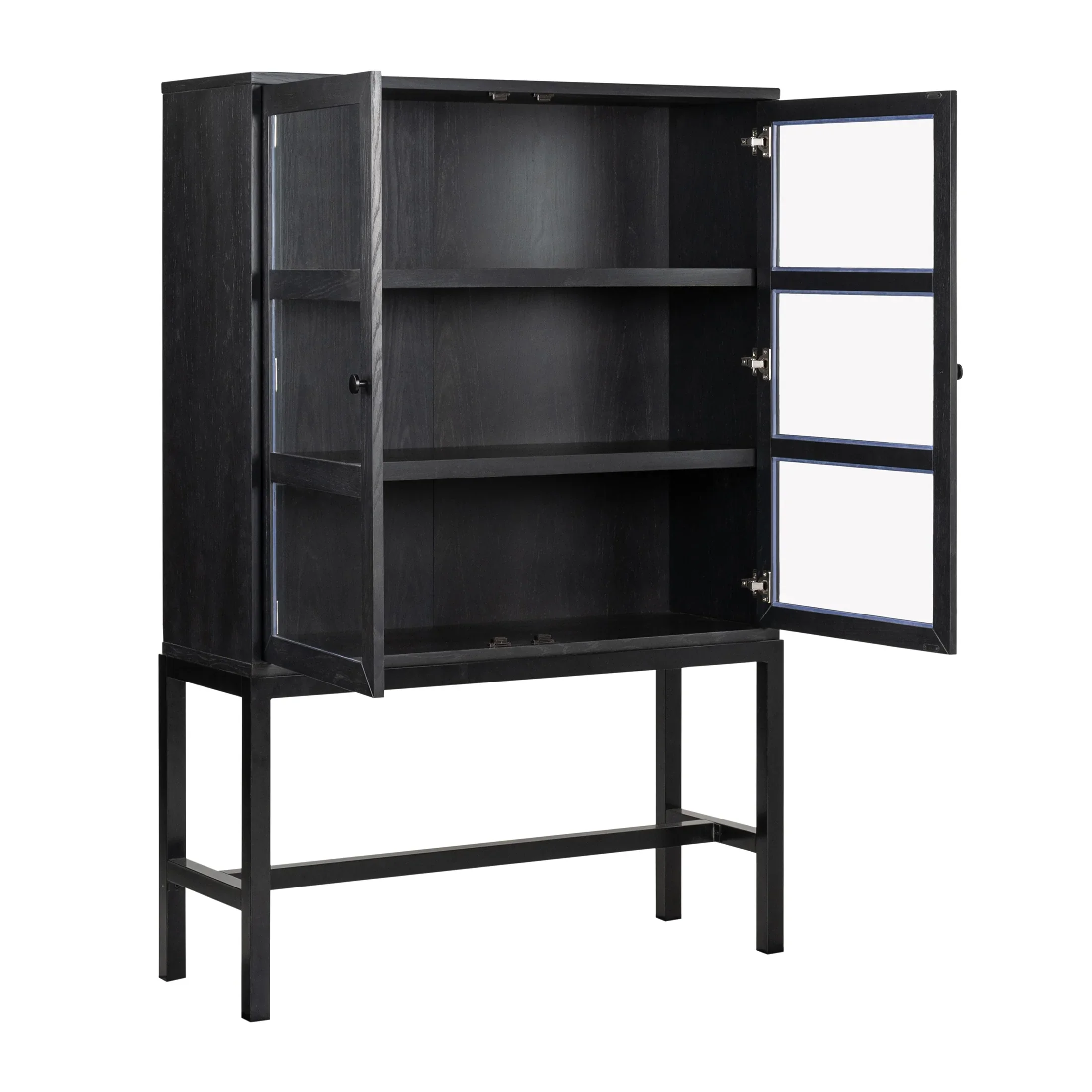 Better Homes & Gardens Ezra China Cabinet, Light Honey Finish