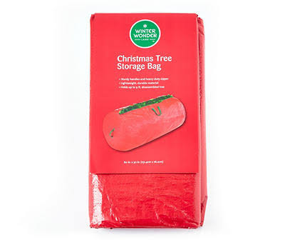 Winter Wonder Lane - Red Christmas Tree Storage Bag
