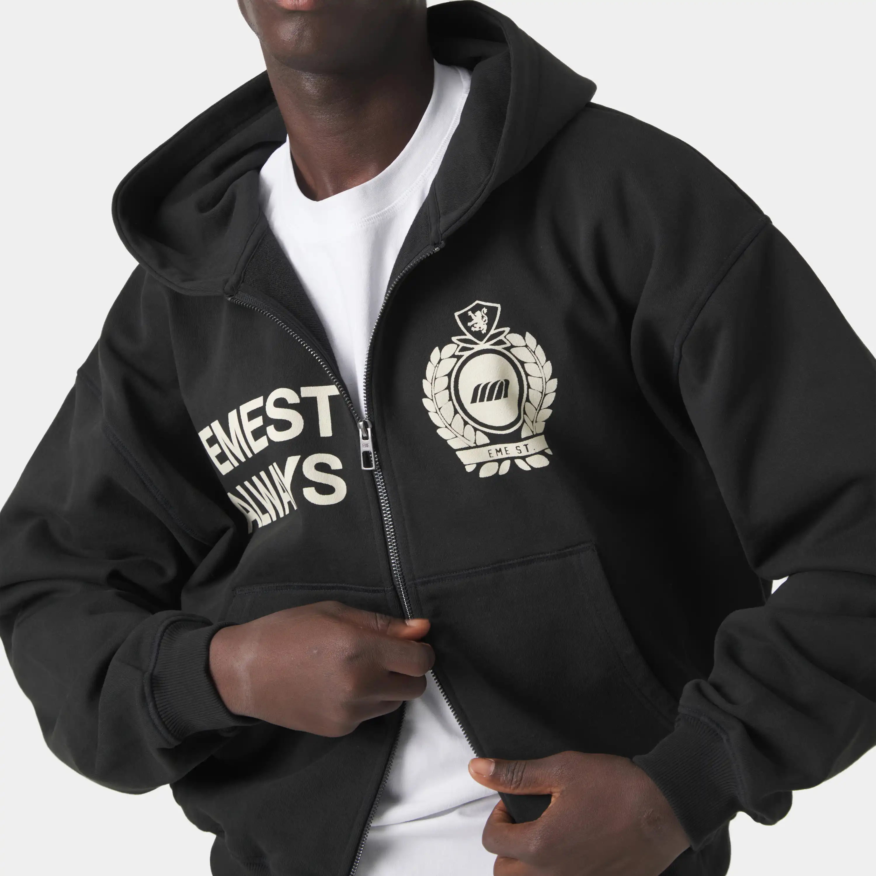 Slice Black Full Zip