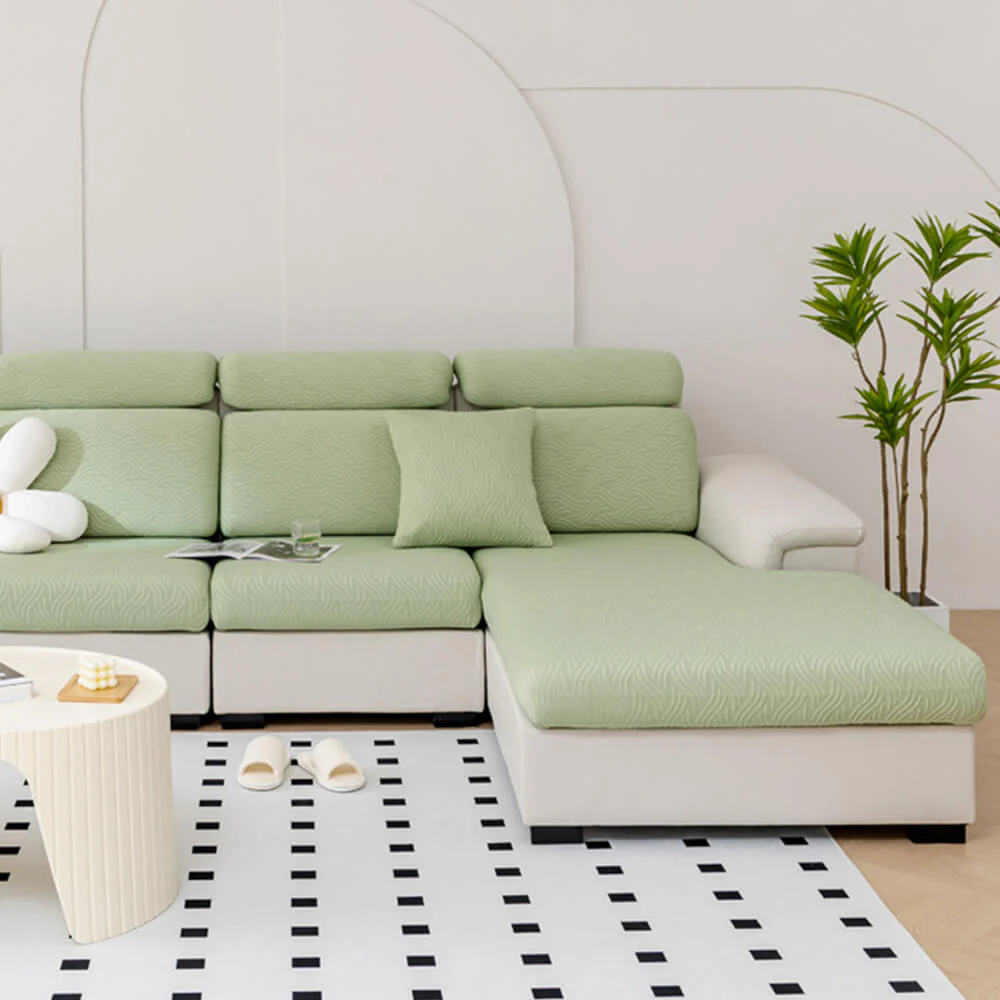 Modern Cooling Water-resistant Antifouling Stretch Magic Sectional Couch Cover