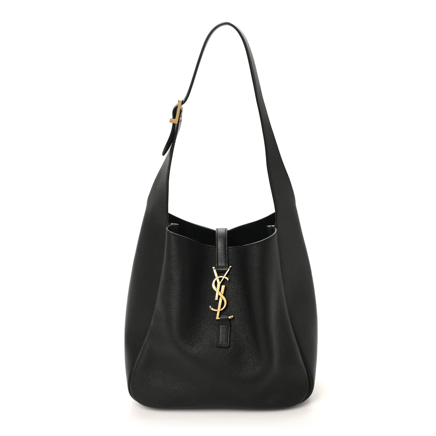 Smooth Calfskin Small Le 5 A 7 Soft Hobo Black