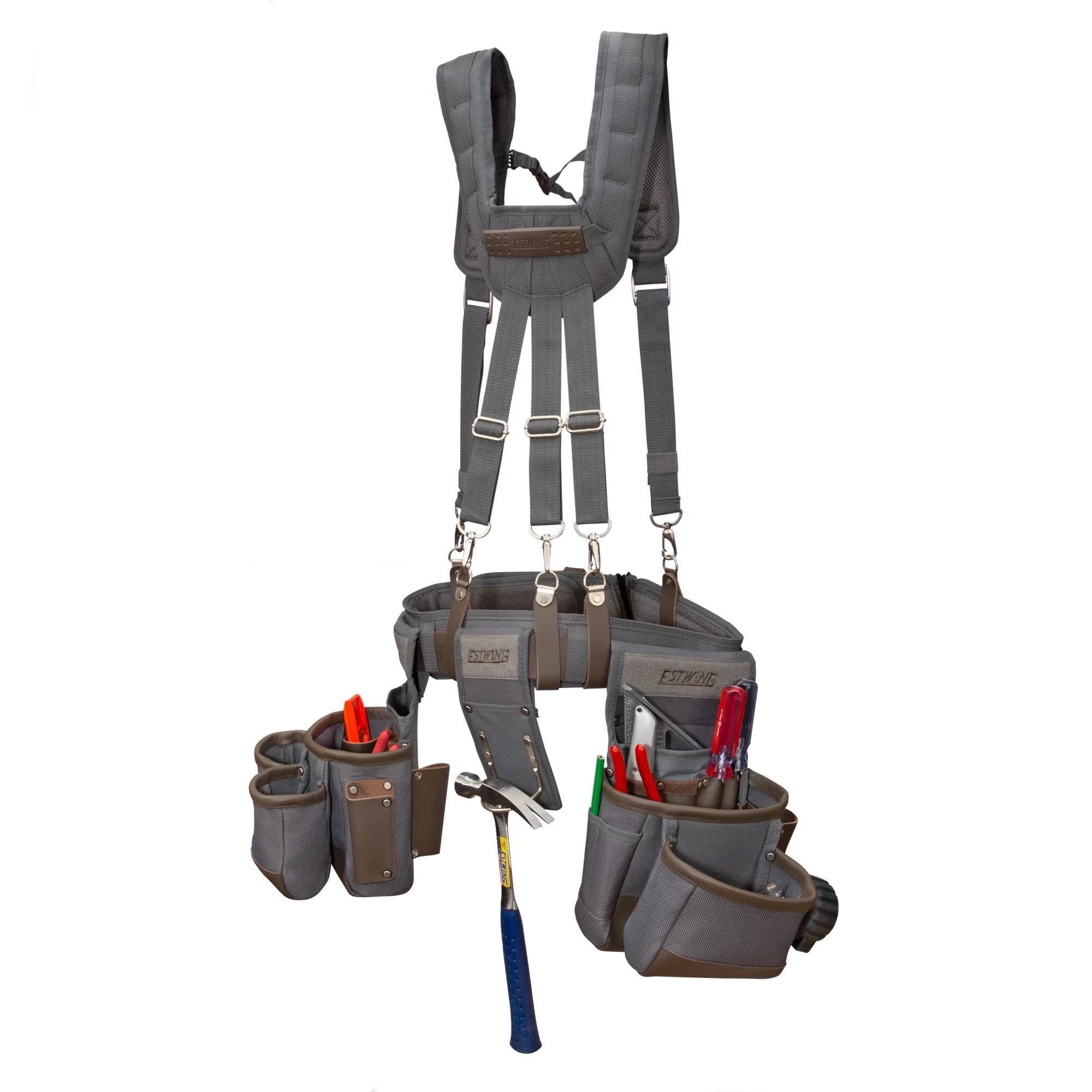94745 15-Pocket Framer's Tool Pouch Apron Set - Image 8