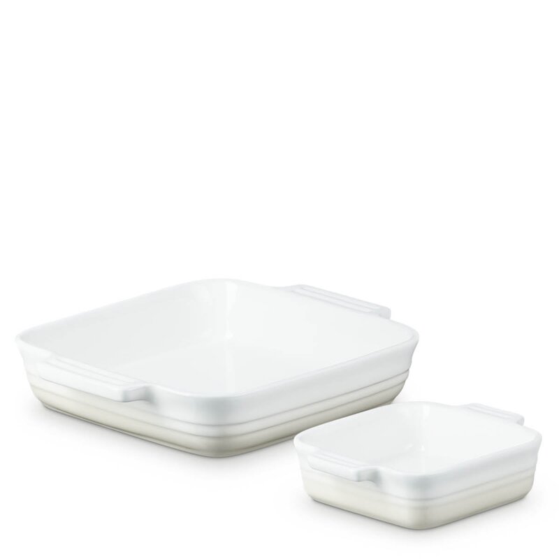 Classics Ildfast form 2 stk 23+13 cm Meringue