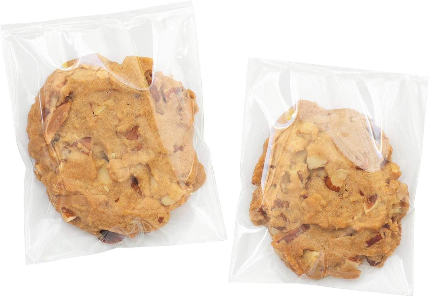 Morepack 4x6 In Cookie Bags Clear Self Sealing Cellophane Treat Bags 200Pcs