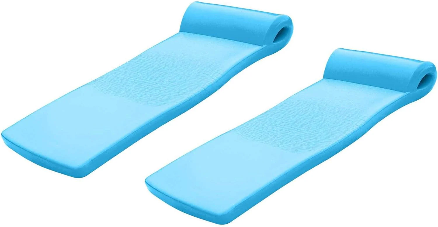 Matelas gonflable pour piscine extérieure adulte (lot de 2)