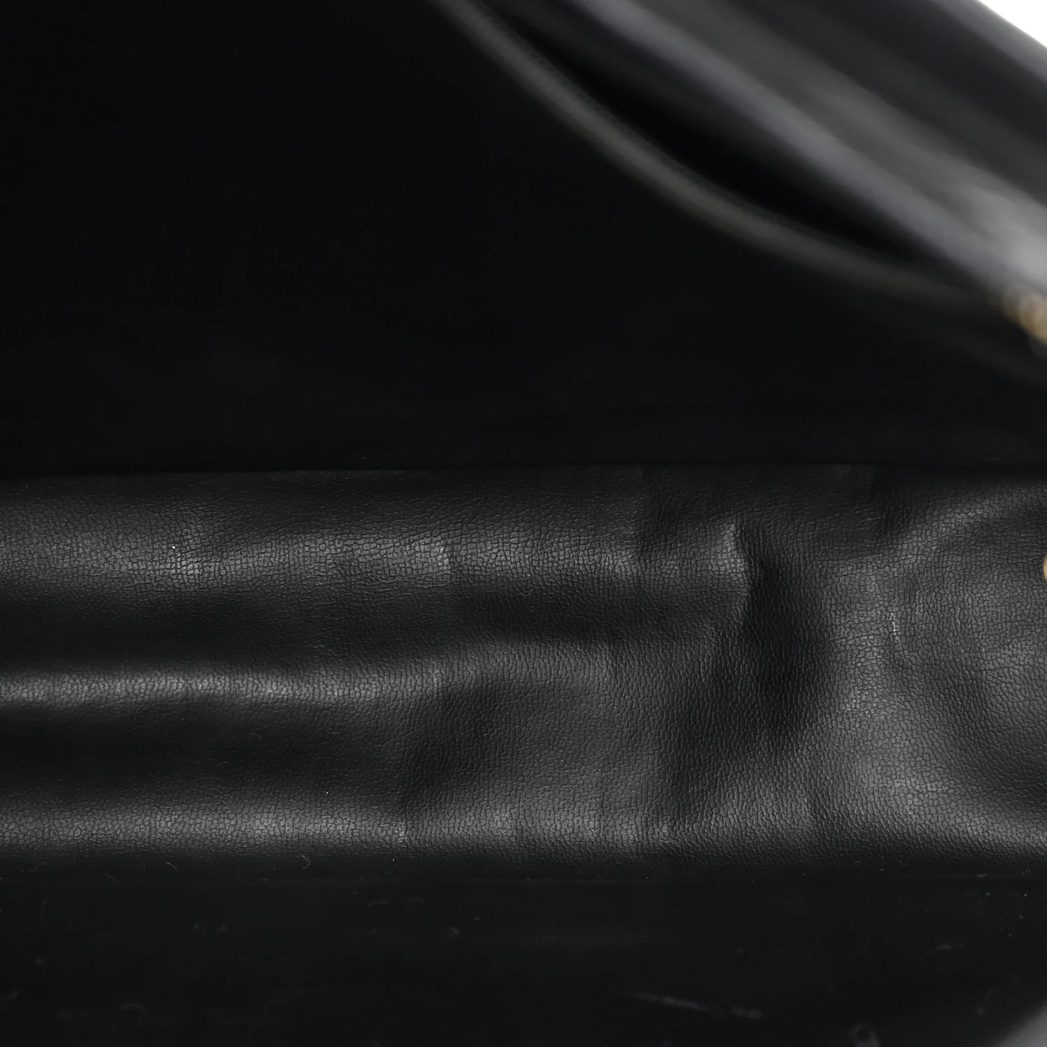 Lambskin Quilted Shoulder Bag Black