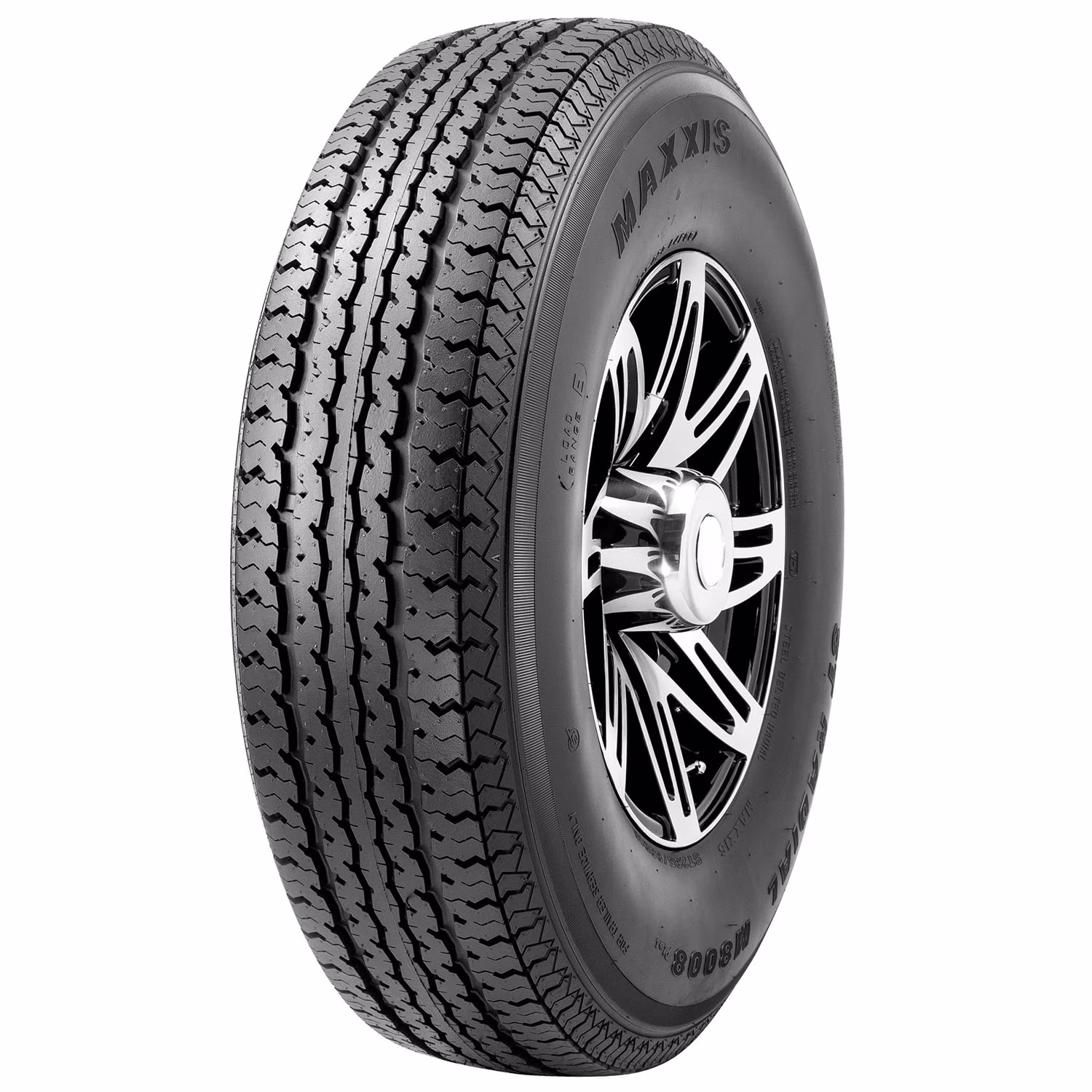 Set of 2 Maxxis M8008 Plus 205/75R15 107/102N D Tires
