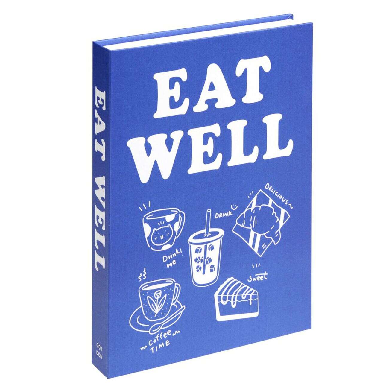 Boîte livre en carton motif cuisine 22x16xÉp3cm (2 modèles)