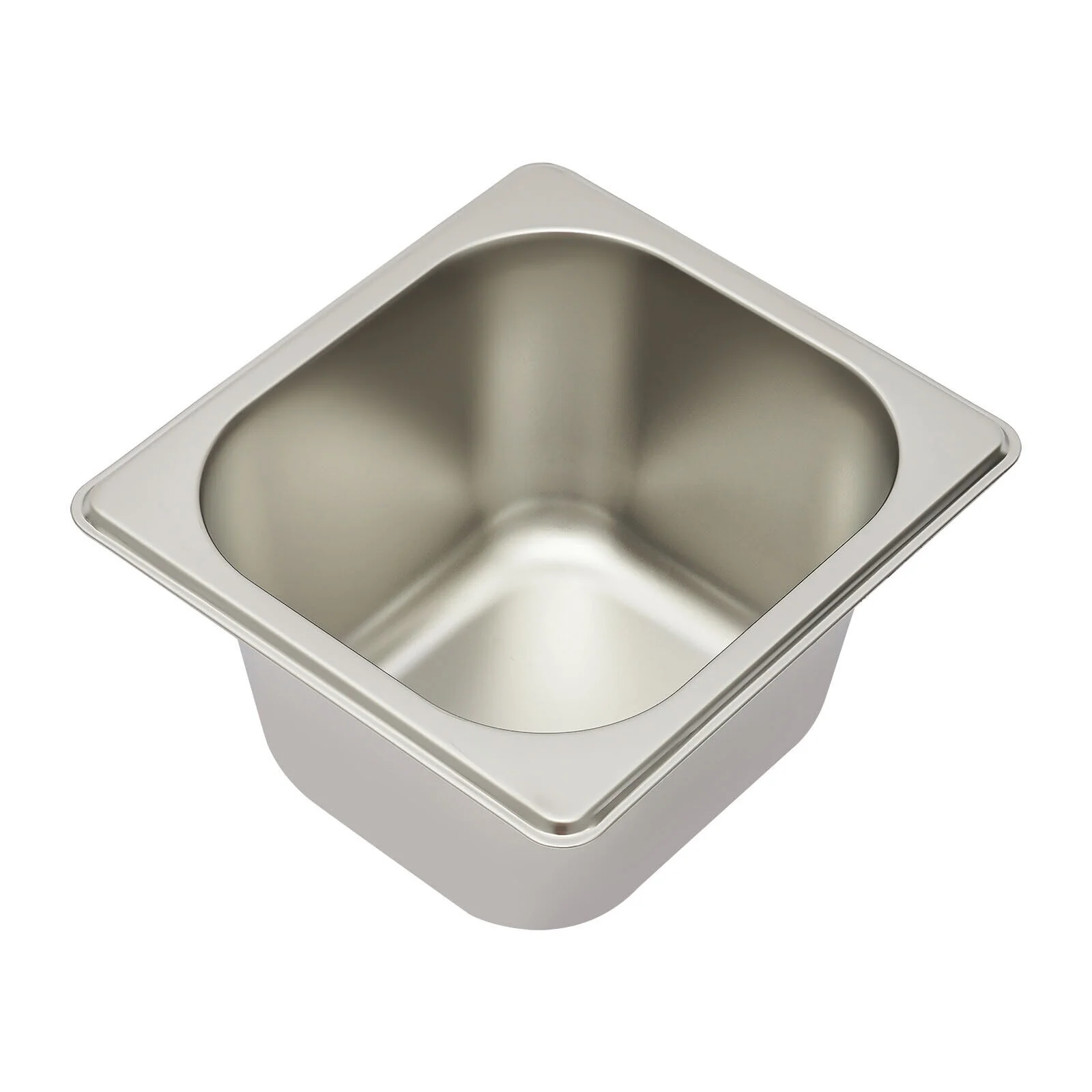 Stainless Steel Ice Food Serving Display Tray with 6 Pans a?? Hot Cold Buffet Chiller Server, PC Roll Cover, Dual-Sided Access, 3.59qt Each Pan, for Catering Party Use - Image 5