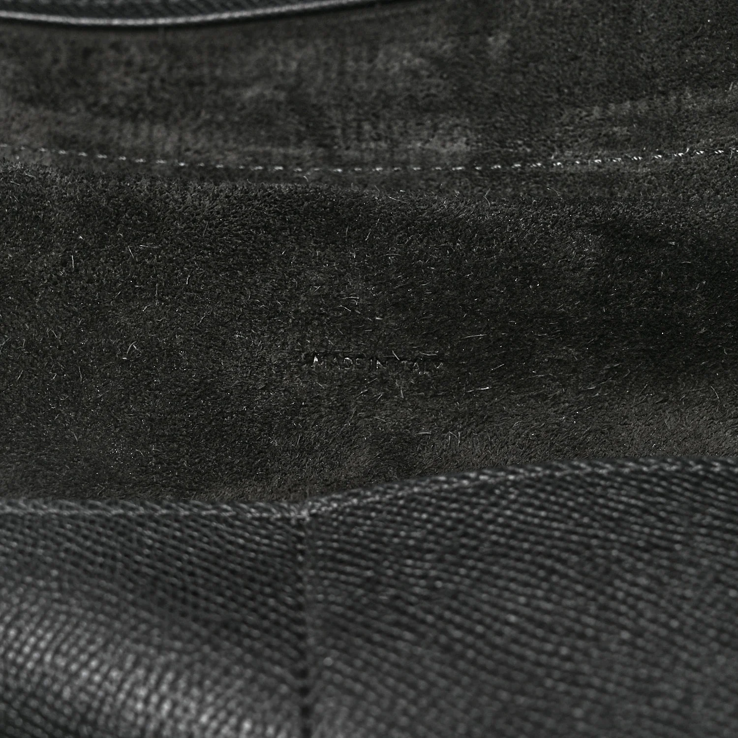 Grained Calfskin Mini Belt Bag Black