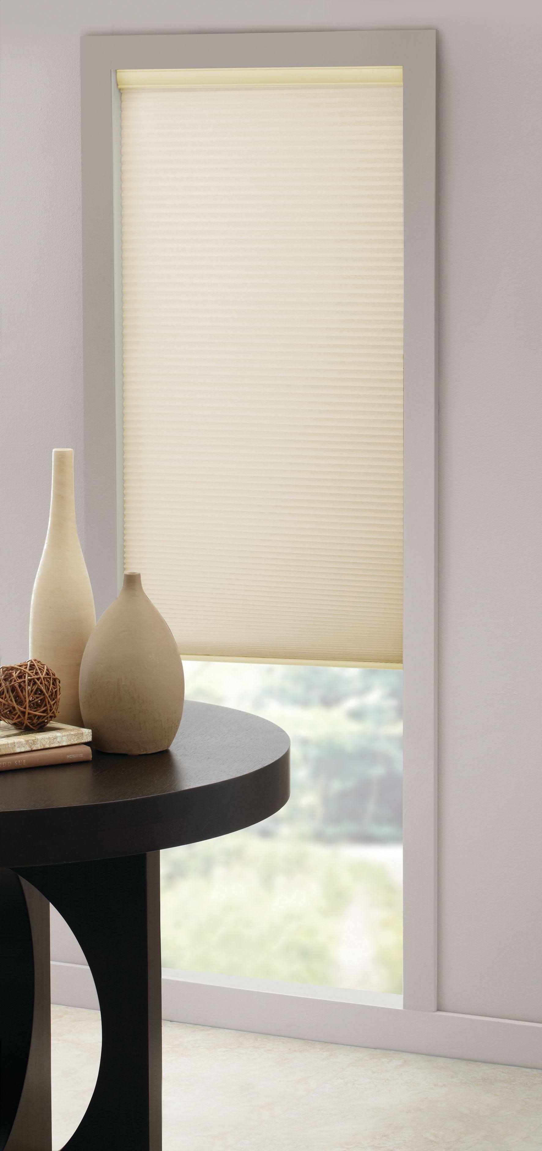 Cordless Cellular Light Filtering Glide Shade 46 inchx64 inch Ivory