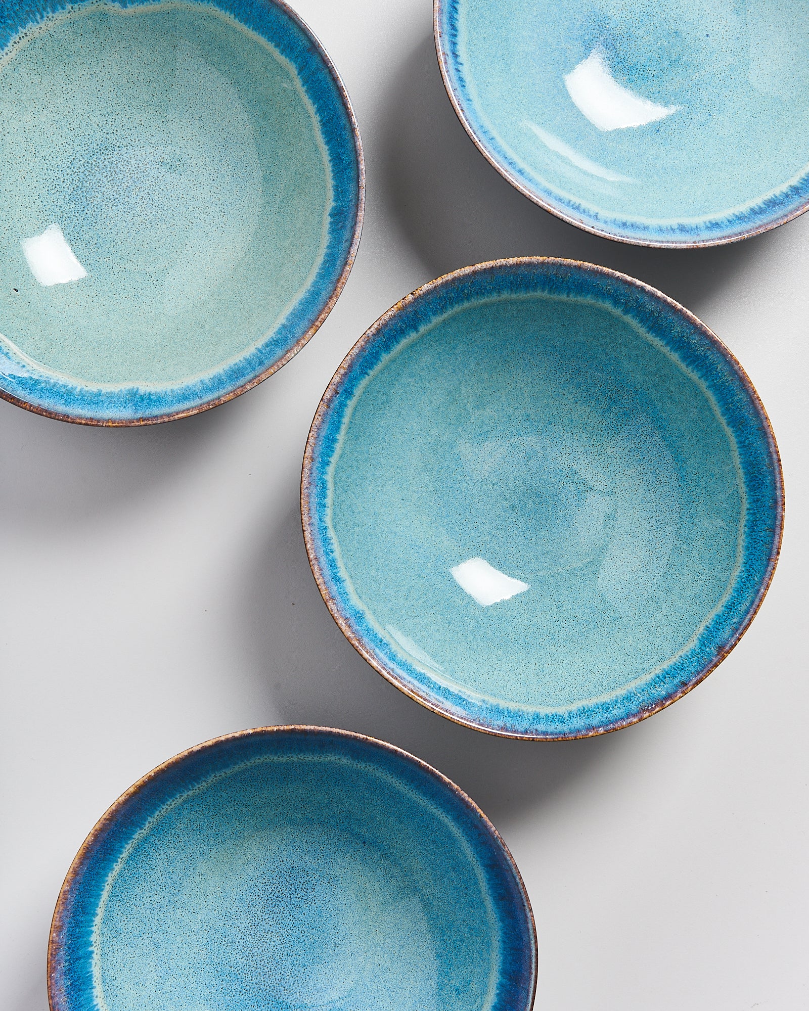 MADEIRA - SMALL SERVING BOWL GREEN-BLUE