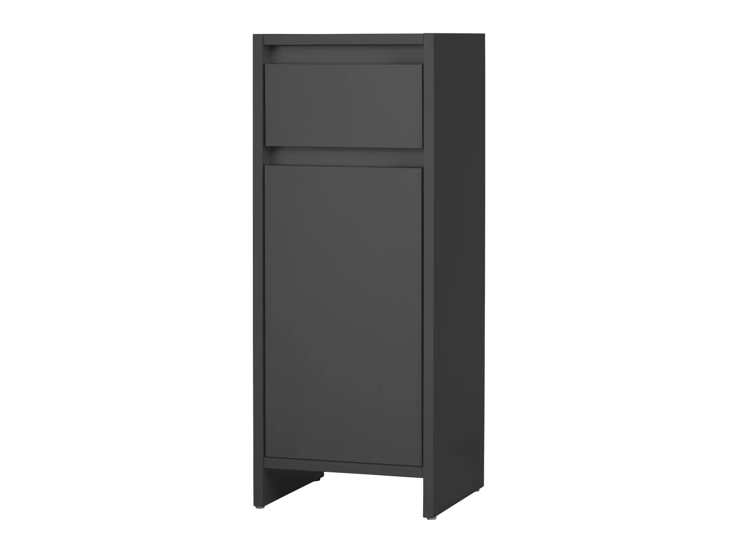 LIVARNO home Armoire latrale de salle de bains Oslo, 32 x 80 x 28 cm, noire