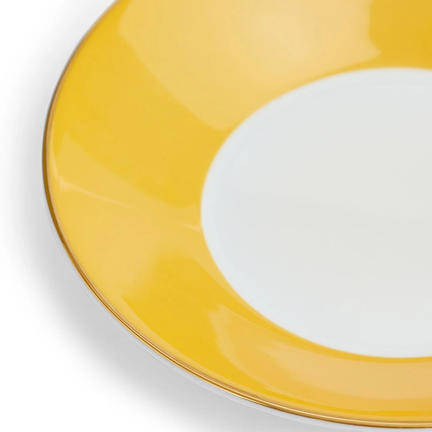 Wonderlust Yellow Tonquin Teacup & Saucer