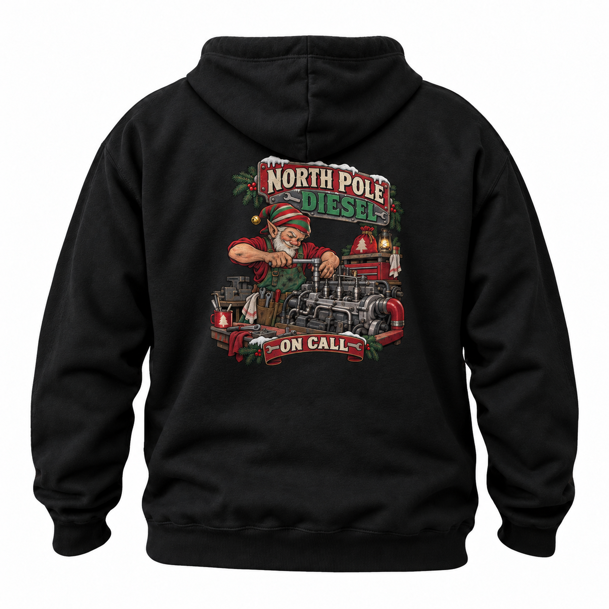 North Pole Diesel On Call Hoodie