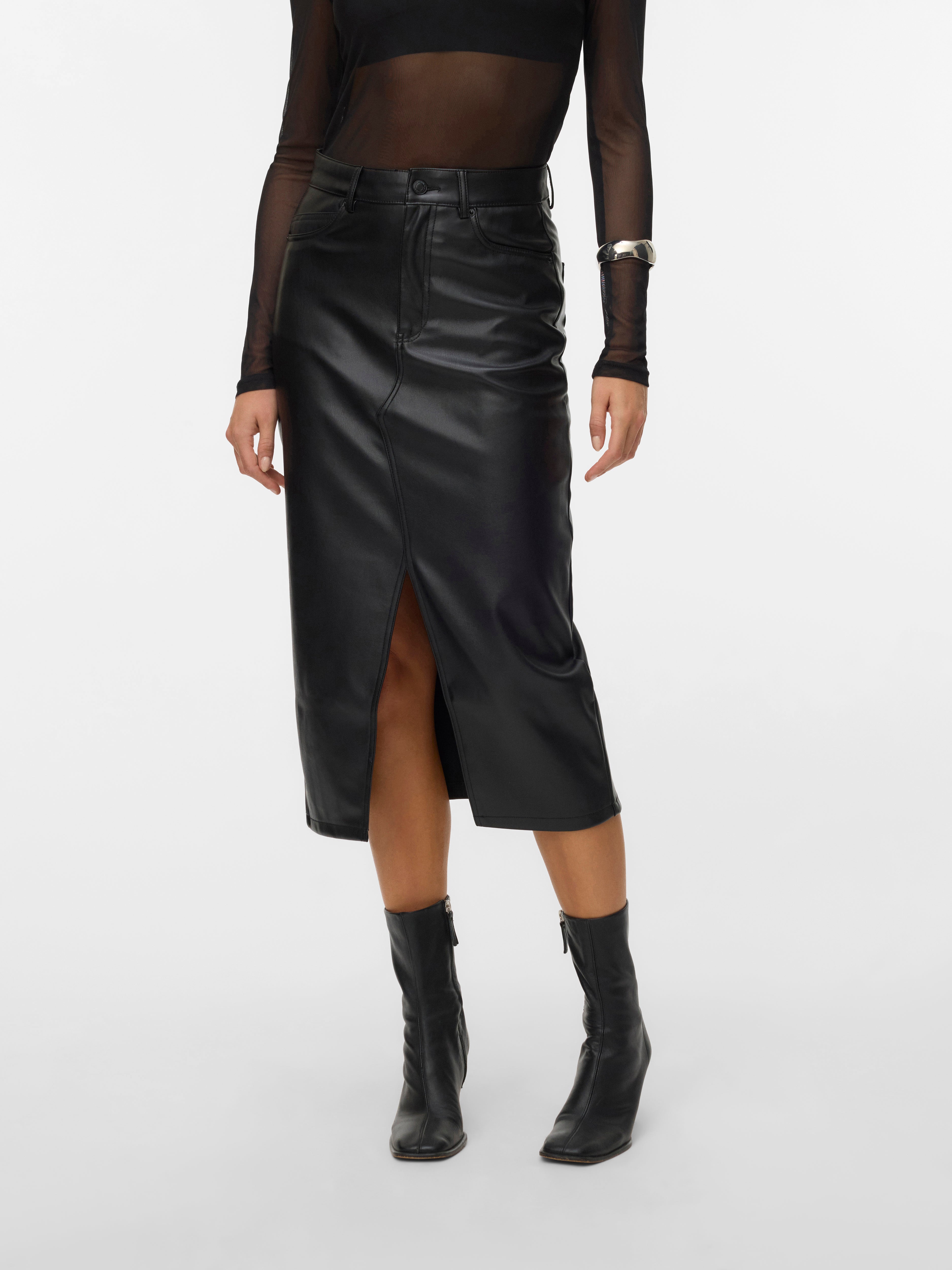 VERO MODA® VMNATALIE High waist Midi skirt